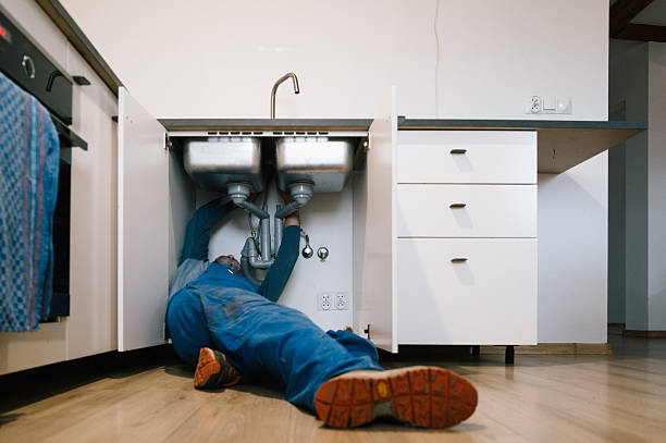 Professional Drain Cleaning technician working in Middlebranch, OH